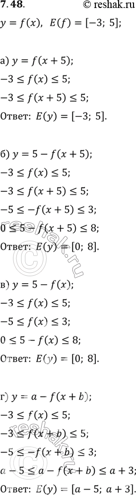       = f(x)   [-3; 5].    :)  = f(x + 5); )  = 5 - f(x);)  = 5 - f(x + 5); )  =  -...