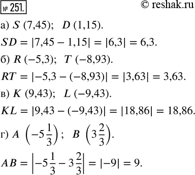     :a) S (7,45)  D (1,15);    )  (9,43)  L (-9,43);) R (-5,3)   (-8,93);   ) A (-5 1/3)   (3...