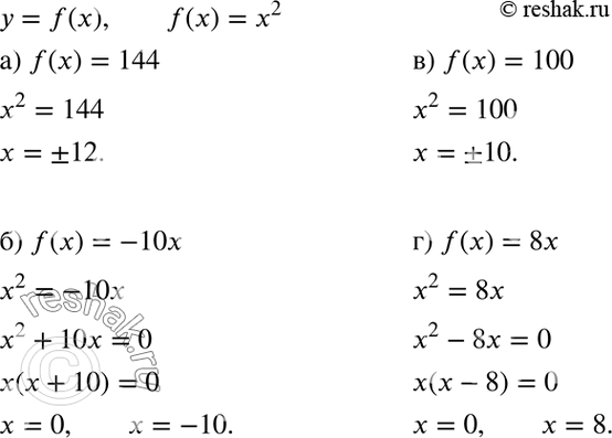     = f(x),  f(x) = 2.      :) f(x) = 144;	) f(x) = -10x;	) f(x) = 100;) f(x) =...