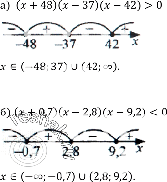  328. ,    :)  ( + 48)( - 37)(x - 42) ;)  ( + 0,7)( - 2,8)(x - 9,2)...