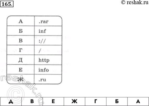  165. Ha  info.ru   inf.,     g  HTTP.       A, B, B , , ,...