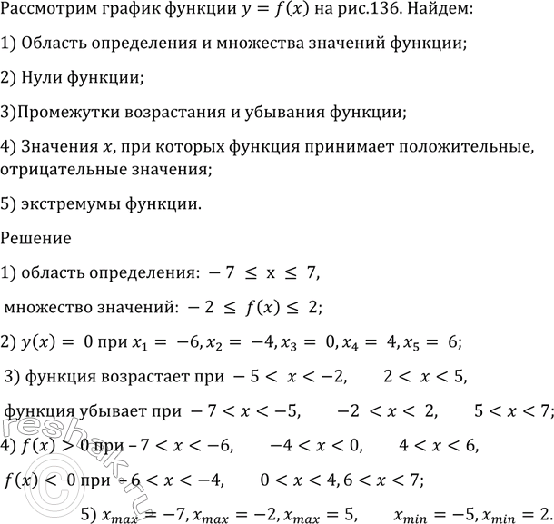 ����������� 923 ��������� ������ ������� � = f (�) (���. 136), �����:1) ������� ����������� � ��������� �������� �������;2) ���� �������;3) ���������� ����������� � ��������...