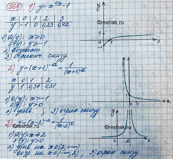 ����������� 567. ���������� ������������ ������ ������� � ����� � ������� ����������� � ��������� ��������; ��������, �������� �� ������� ������������ (���������); �������� ��...