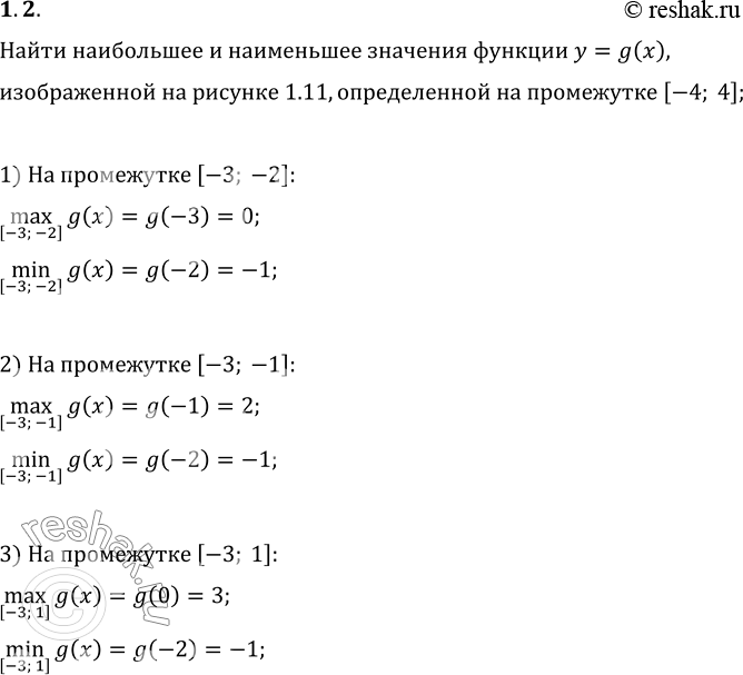  1.2.   1.11    y=g(x),    [-4; 4].  ,       ...