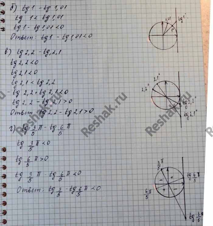 Изображение Упр.20.6 Мордковича 10 класс профильный уровень (Алгебра)