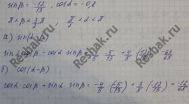 Изображение Упр.24.36 Мордковича 10 класс профильный уровень (Алгебра)