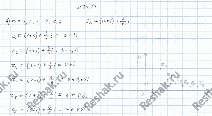 Изображение Упр.33.19 Мордковича 10 класс профильный уровень (Алгебра)