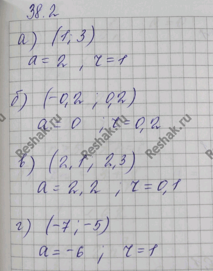 Изображение Упр.38.2 Мордковича 10 класс профильный уровень (Алгебра)