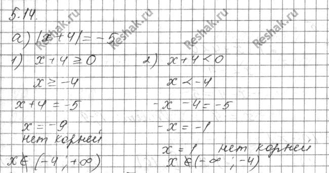 Изображение Упр.5.14 Мордковича 10 класс профильный уровень (Алгебра)