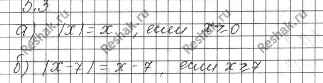 ����������� ��� ����� ��������� x ����� ���������:�) |x| = x; �) |x| = -x;�) |� - 7| = x - 7; �) |x2 - 7x + 12| = 7x - x2 -...