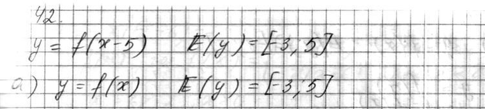 ����������� ����� ������� �������� ������� � = f(x - 5) ���� ������� [-3; 5]. ������� ��������� �������� �������:�) � = f(x); �) � = 5 - f(x);�) � = 5 - f(x + 5); �) � = � -...