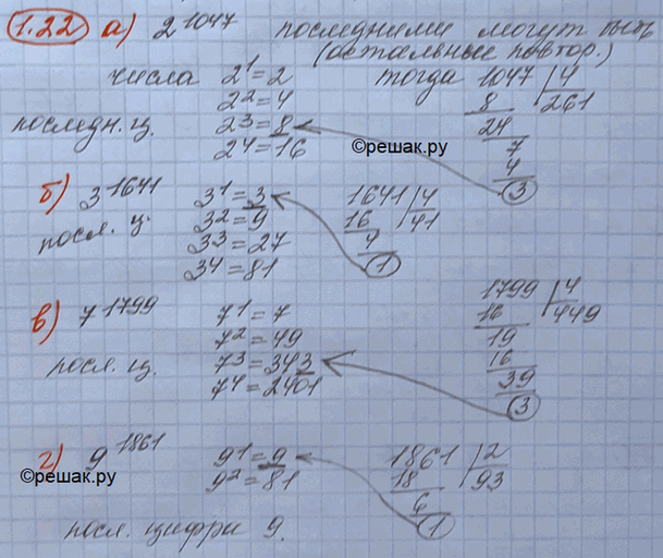 Изображение Упр.1.22 Мордковича 10 класс профильный уровень (Алгебра)