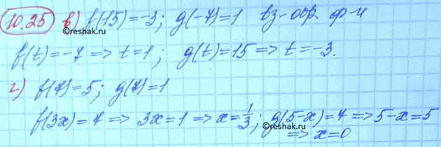 Изображение Упр.10.25 Мордковича 10 класс профильный уровень (Алгебра)