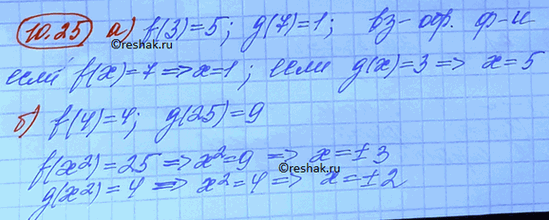 Изображение Упр.10.25 Мордковича 10 класс профильный уровень (Алгебра)