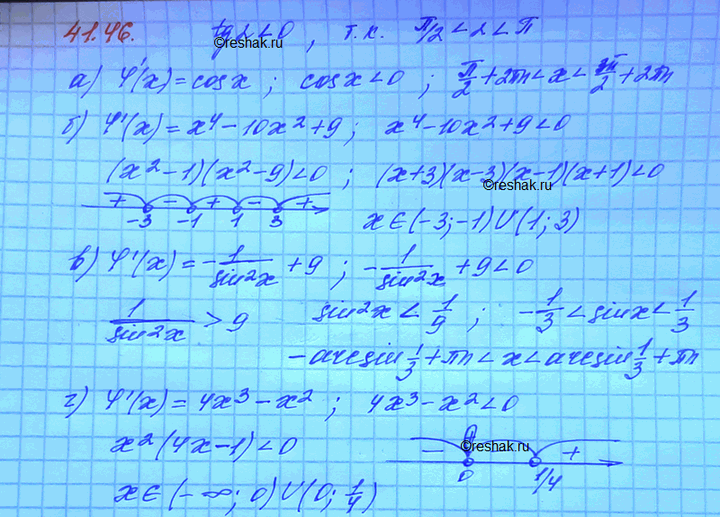 ����������� ���������� �������� �����, � ������� ����������� � ������� ������� � = f(x) �������� ����� ���� � ������������� ������������ ��� �, ����:a) f(x) = sin � + 3;�) f(x) =...