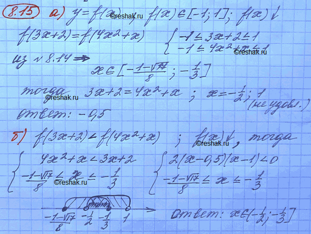     = f(x)    [-1; 1]    . :)  f(3x + 2) = f(4x2 + x);)  f(3x + 2) < f(4x2 +...