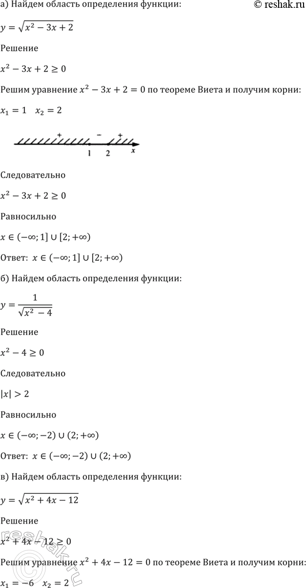 Решено)Упр.1.5 ГДЗ Мордкович 10-11 класс