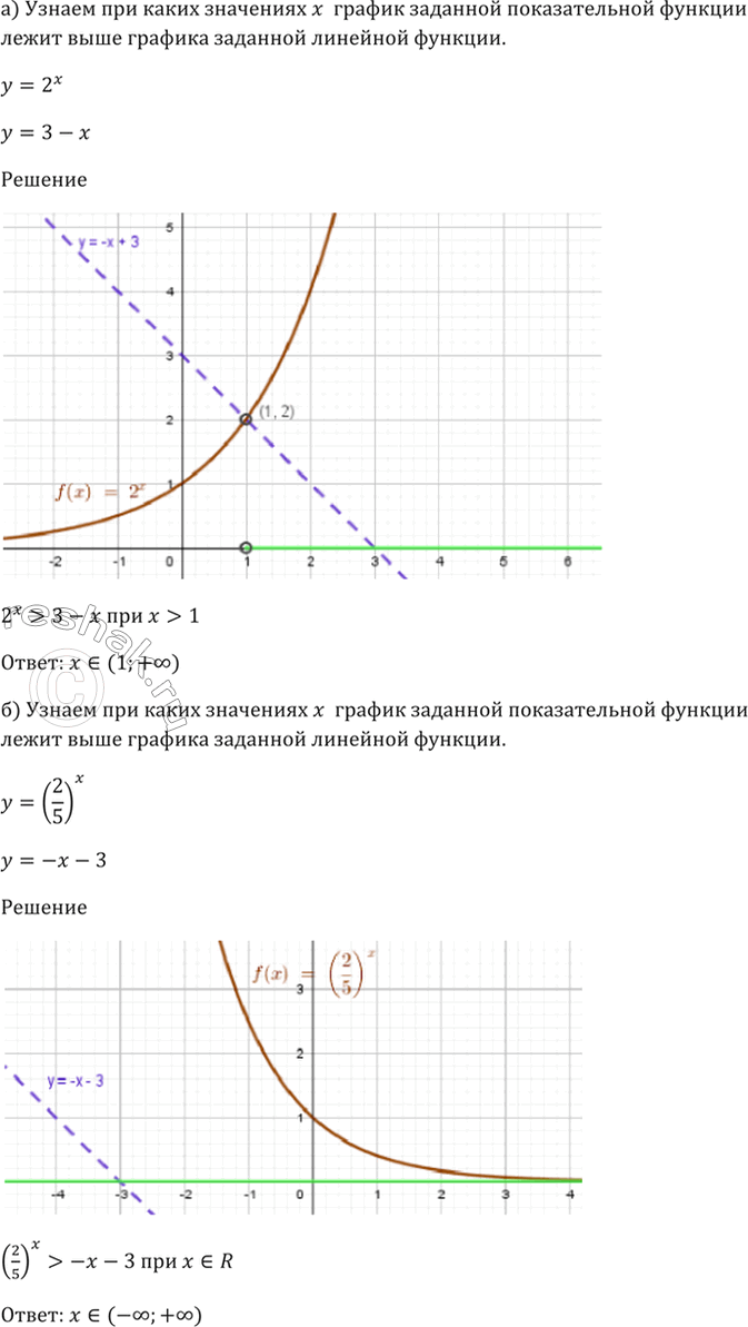 Решено)Упр.39.42 ГДЗ Мордкович 10-11 класс