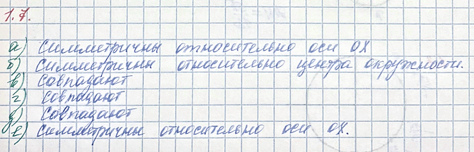 Изображение Упр.1.7 ГДЗ Мордкович Семенов 10 класс