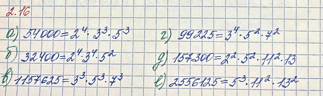 Изображение Упр.2.16 ГДЗ Мордкович Семенов 10 класс
