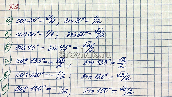 Изображение Упр.7.6 ГДЗ Мордкович Семенов 10 класс