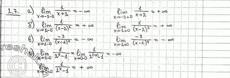  2.7 ) f(x) = 1/(x+2), a=-2; ) f(x) = 1/(x-2)2, a=2; ) f(x) = -3/(x-1)4, a=1; ) f(x) = 1/(2x+1), a=0. ...