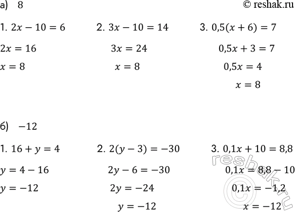 ����������� ��������� ���������:�) 5 - (� - 3);	�) 7 + (12 - 2b);	�) 64 - (14 + 7�);�) 38 + (12� -...