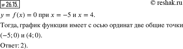  26.15.    = f (x)  0   ,  -5  4.     :1)        ...