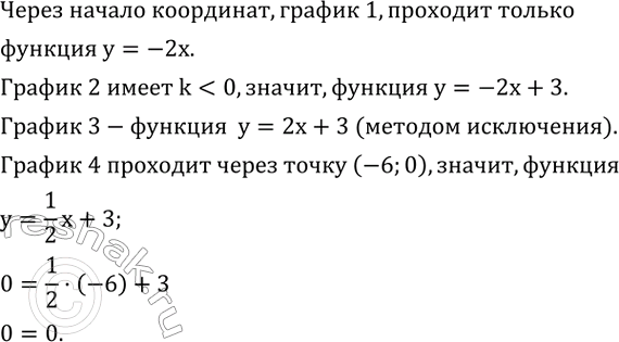 ����������� �� ������� 5.41 ���������� ������� �������� �������. ���������� ������ �� ��� � ����� �� ������:y=2x+3;  y=-2x;  y=1/2 x+3;  y=-2x+3. ...