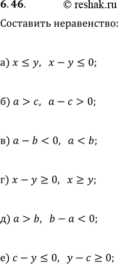 ����������� ��������� ������ ���������� ����� ���� �����������, ����� ������������ ����������� ���� ������:�) ���� x?y, �� x-y ... 0;�) ���� a>c, �� a-c ... 0;�) ���� a-bb, ��...