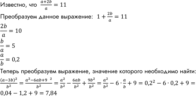 Изображение Упр.207 ГДЗ Макарычев Миндюк 8 класс