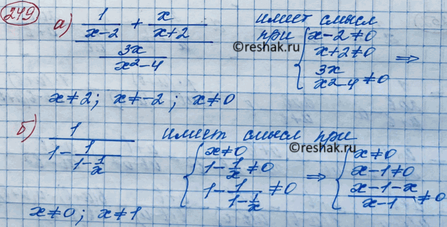Изображение Упр.249 ГДЗ Макарычев Миндюк 8 класс