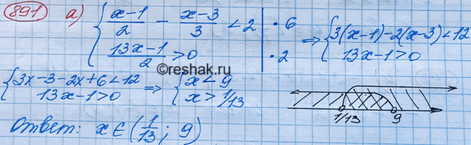 Изображение Упр.891 ГДЗ Макарычев Миндюк 8 класс
