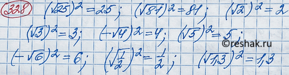    :  25;  81;  2;  3; -  4;  5; - 6; 1/2;  1,3....