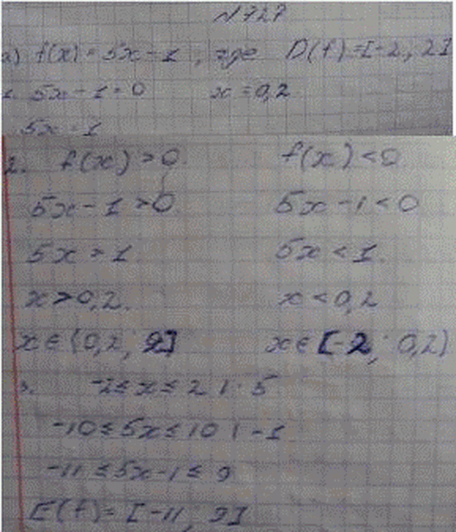 Изображение Упр.727 ГДЗ Макарычев Миндюк Феоктистов 8 класс