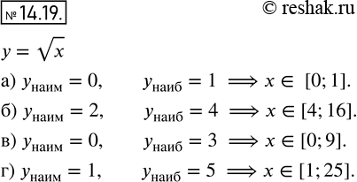  13.19.    =  . ,     9    :) y = 0, y = 1;	9) y = 2, y =4;	)...