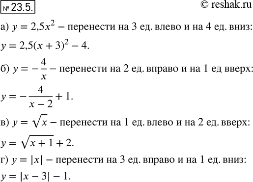  21.5.    , :)   = 2,5x2   3     4  ;)   = -4/x   2  ...