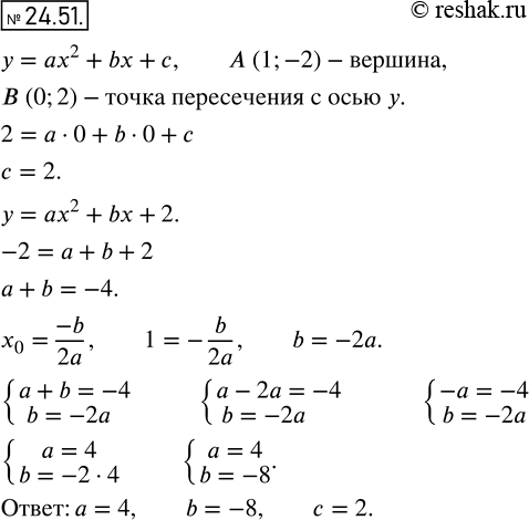  22.51.    , b  ,  ,   ( 1; -2)     = 2 + b +        ...