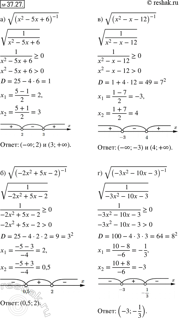  34.27 )  (x2-5x+5)^-1;)  (-2x2+5x-2)^-1;)  (x2-x-12)^-1;) ...