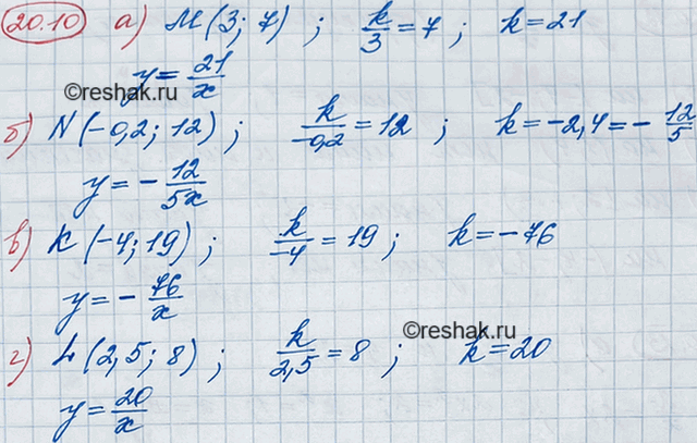 ����������� 18.10 ������� �������� �������� ������������������, ����, ��� �� ������ �������� ����� �����:�) �(3; 7);	�) N(-0,2; 12); �) �(-4; 19);�) L(2,5;...