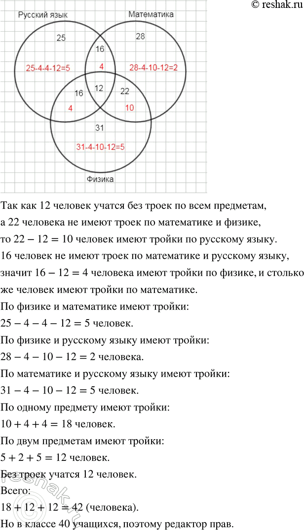 Изображение Одному из учащихся было поручено написать заметку в стенгазету об успеваемости класса за...