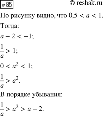 Изображение Упр.85 ГДЗ Макарычев Миндюк 9 класс