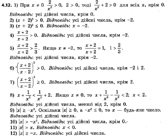  105.  :1) 2/x^2 + 2 > 0; 2) ( + 2)^2 > 0;3) ( + 2)^2 ...