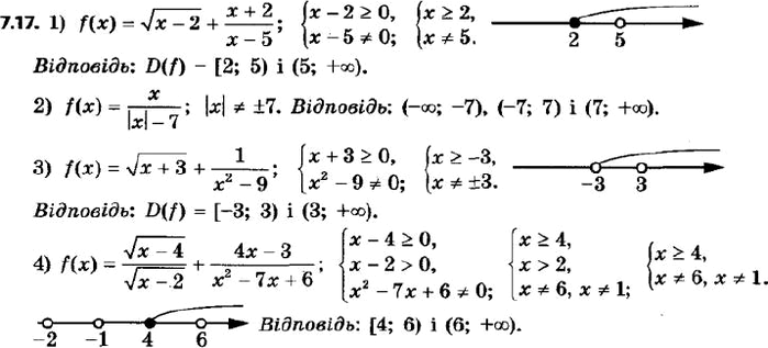  242.    :1) f(x) = (x - 2) + (x + 2)/(x -...