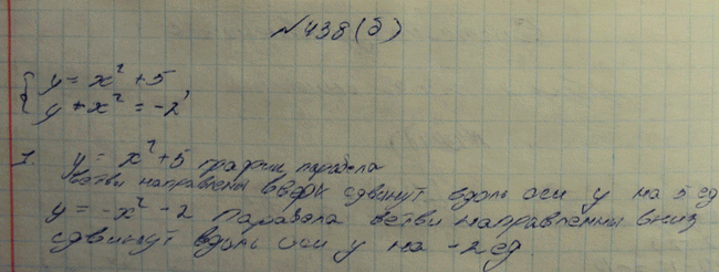 Изображение Упр.438 ГДЗ Макарычев Миндюк Феоктистов 9 класс