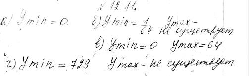 ����������� 12.11 ������� ���������� � ���������� �������� ������� y=x6:�) �� ������� [-1;1];�) �� ���� [1/2; + �������������);�) �� ������������� (-2;2];�) �� ���� (-...