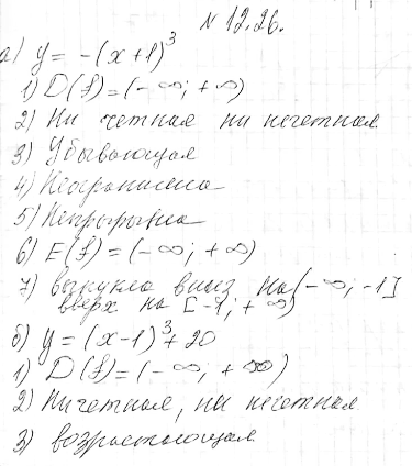 ����������� ��������� � ���������� ������ �������:12.26. �) � = -(� + 1)3;�) � = (� - 1)3 + 20; �) �3 - 1;�) � = -(� + �)3 +...