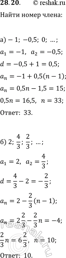  28.20. )  15     -1, -0,5, 0, ... .     .)  -4   ...