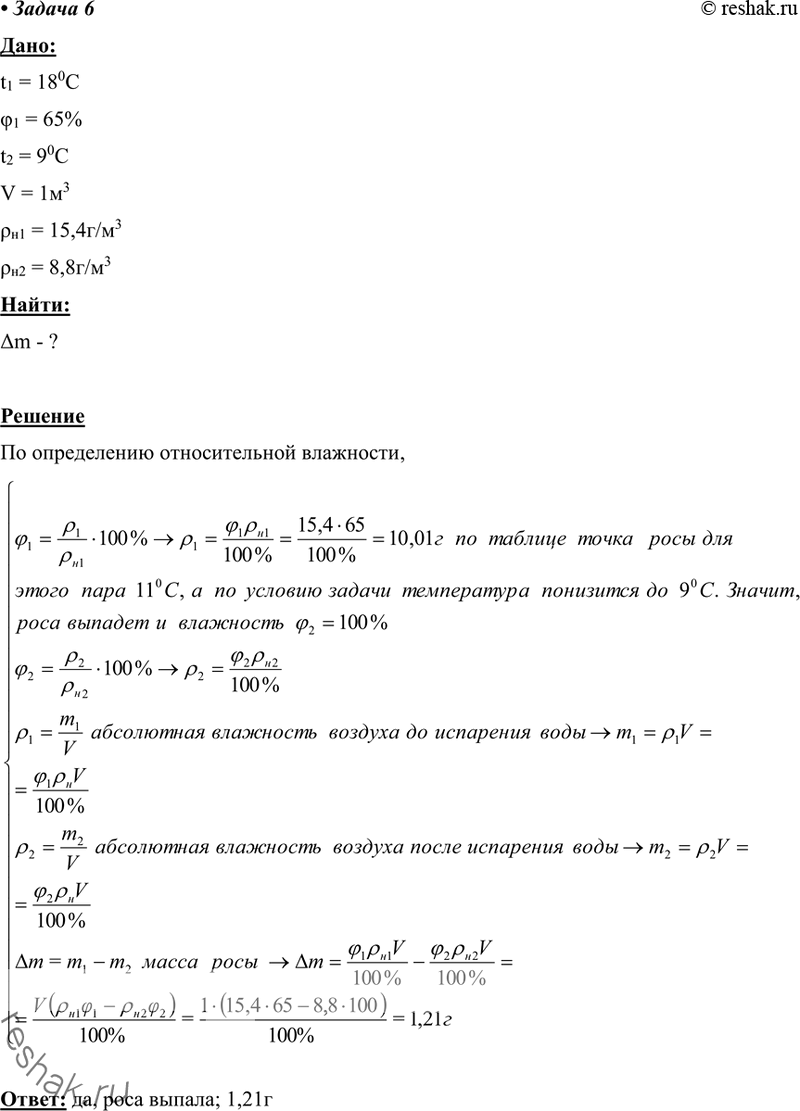 ����������� 6. ����������� ������� ������� ���� 18 ��, ������������� ��������� 65 %. ����� ����������� ������� ���������� �� 9 ��. ������ �� ����? ���� ������, �� ������� ��������...