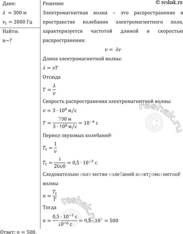 Электромагнитная волна 300 м. Сколько колебаний происходит в электромагнитной волне длиной 300. Сколько колебаний происходит в электромагнитной волне длиной 30. Количество колебаний через длину волны. Как найти сколько колебаний происходит в электромагнитной волне.
